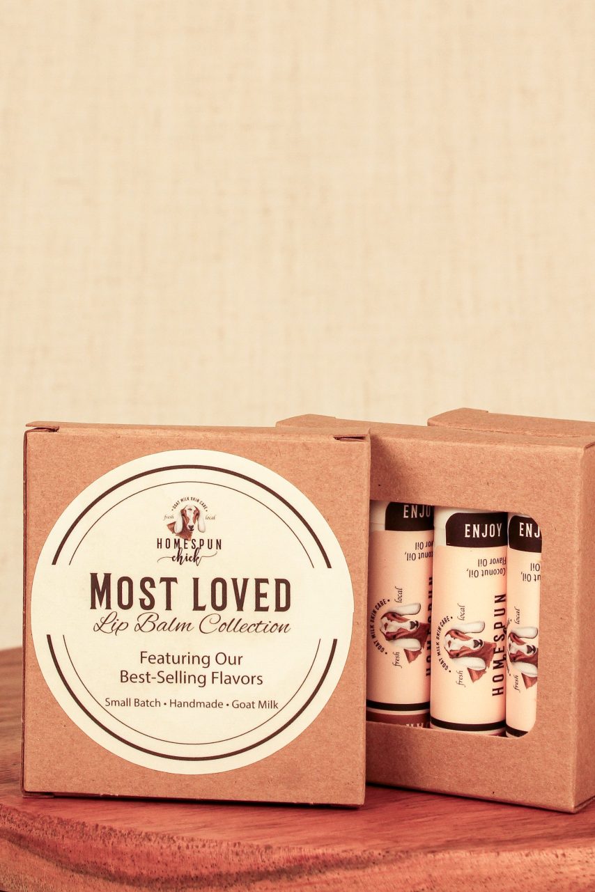 Product image of Most Loved Goat Milk Lip Balm Collection | 4-Pack