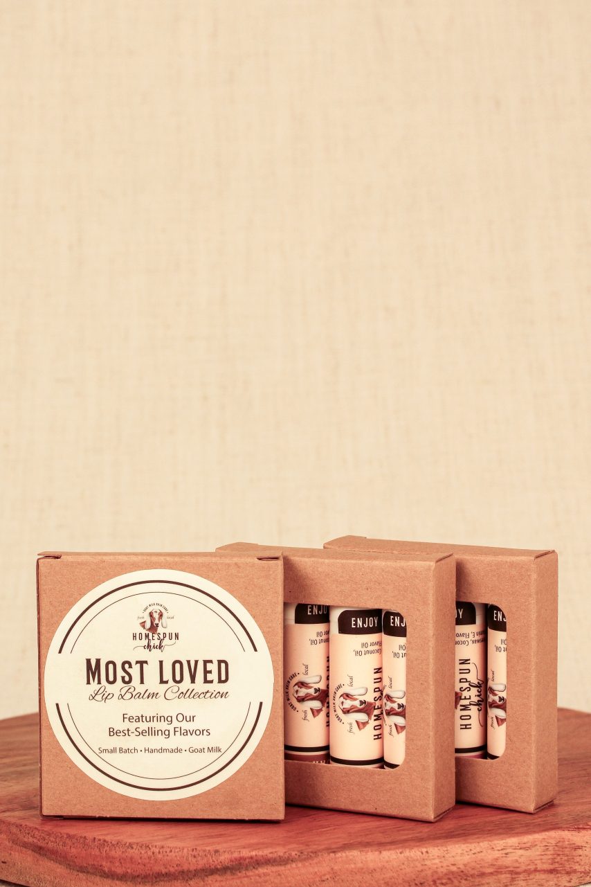 Product image of Most Loved Goat Milk Lip Balm Collection | 4-Pack