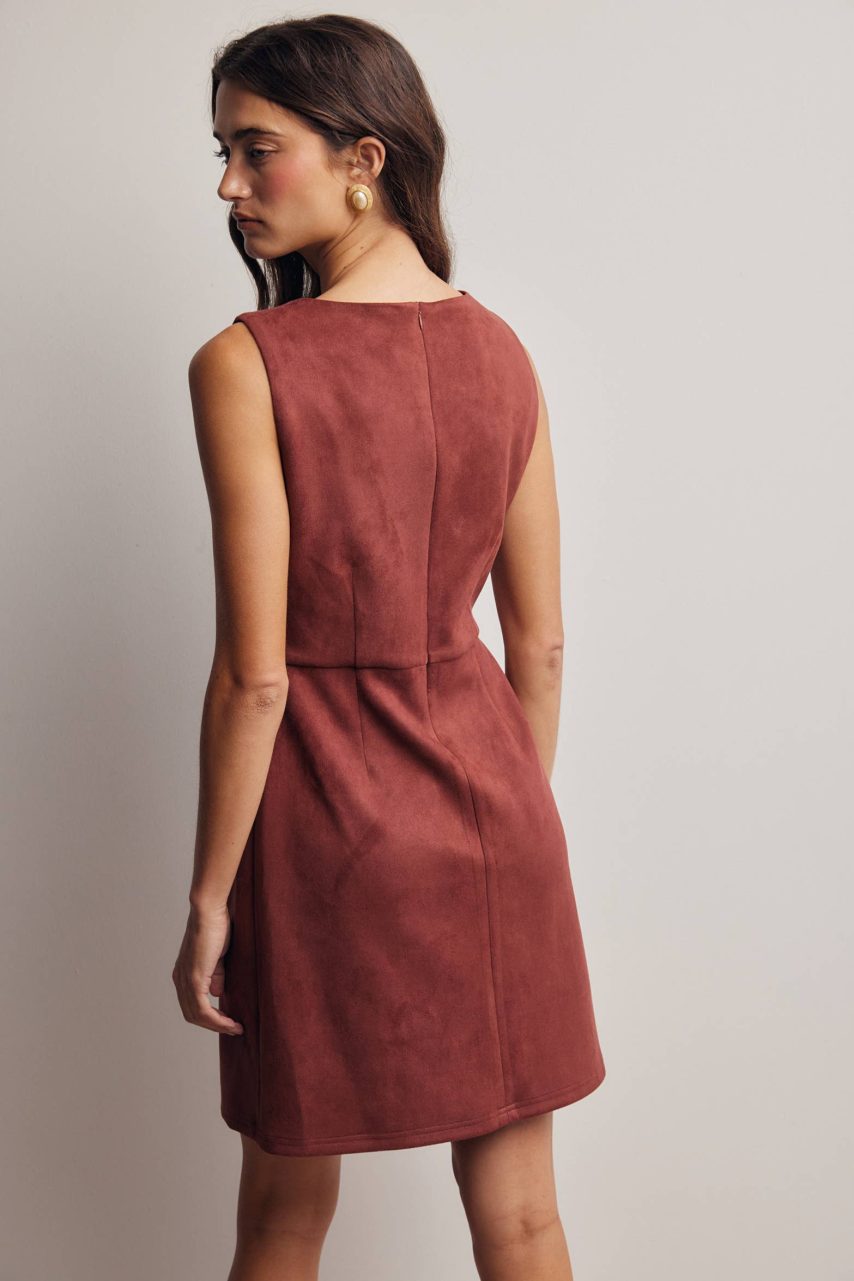 Product image of Stretch Suede Mini Dress