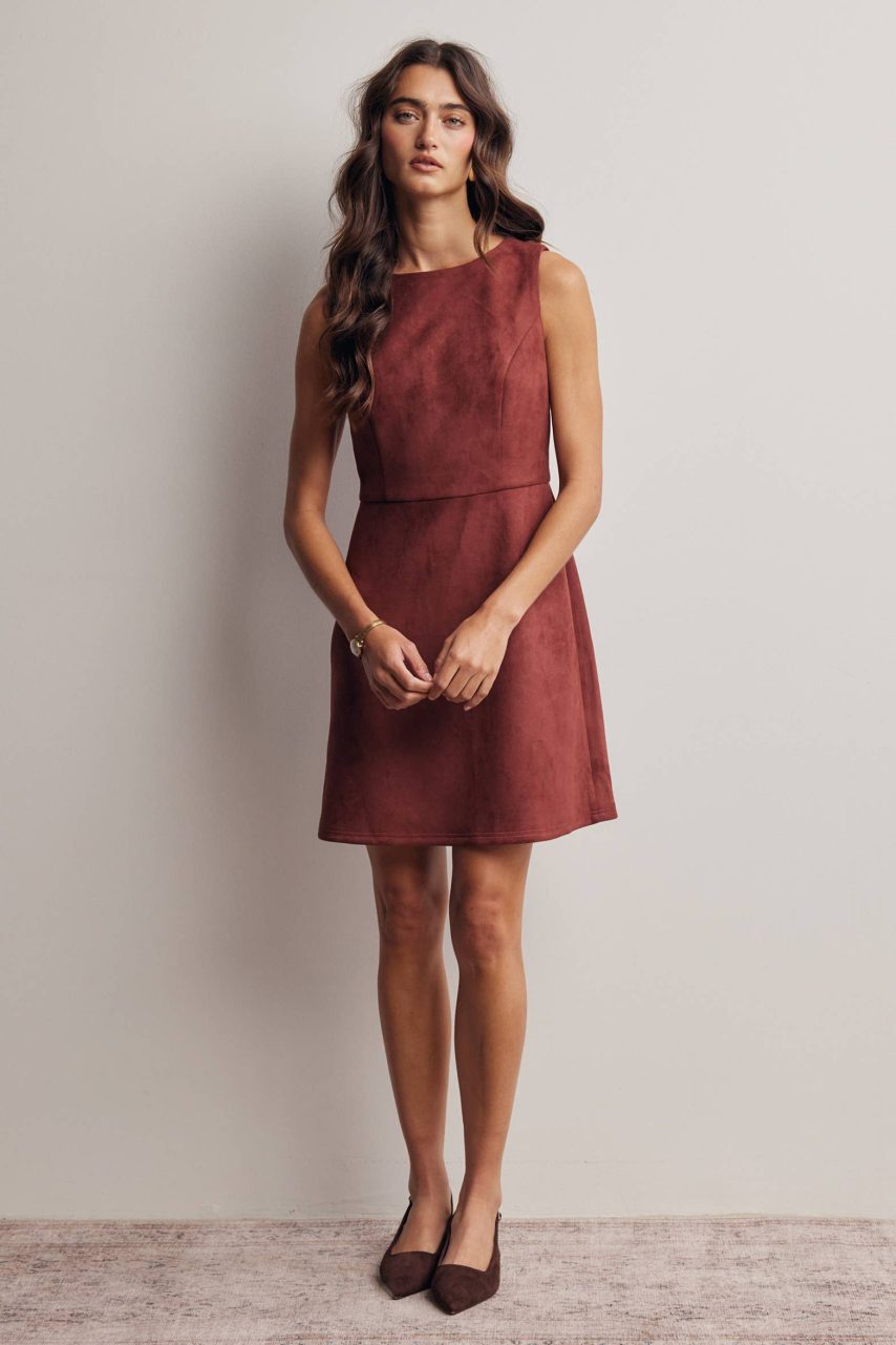 Product image of Stretch Suede Mini Dress