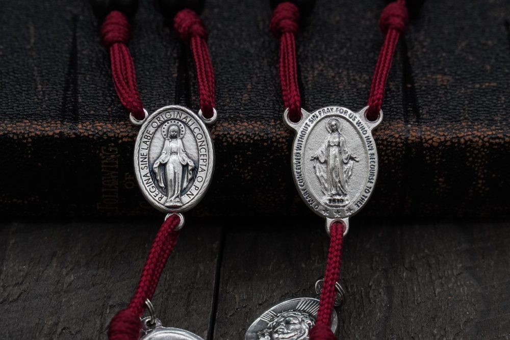 Product image of Runewood Rosary Company x Religious Demonologist Adam Blai Spiritual Warfare Rosary